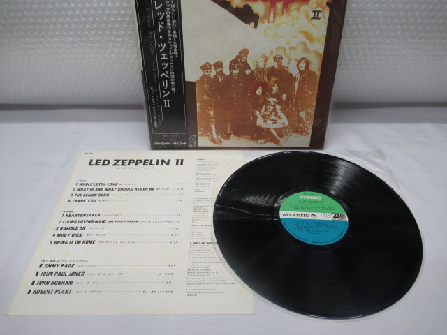 ATLANTIC / Led Zeppelin レッド ツェッペリン 2 / MT-1091 / 帯付き LP盤