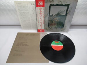 ATLANTIC / Led Zeppelin レッド ツェッペリン 4 / P-8166A 帯付き LP盤